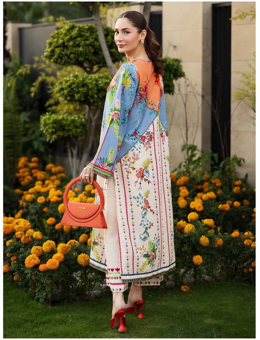 Hira Mani (Digital 2 Pcs) Cord Set Just 2399