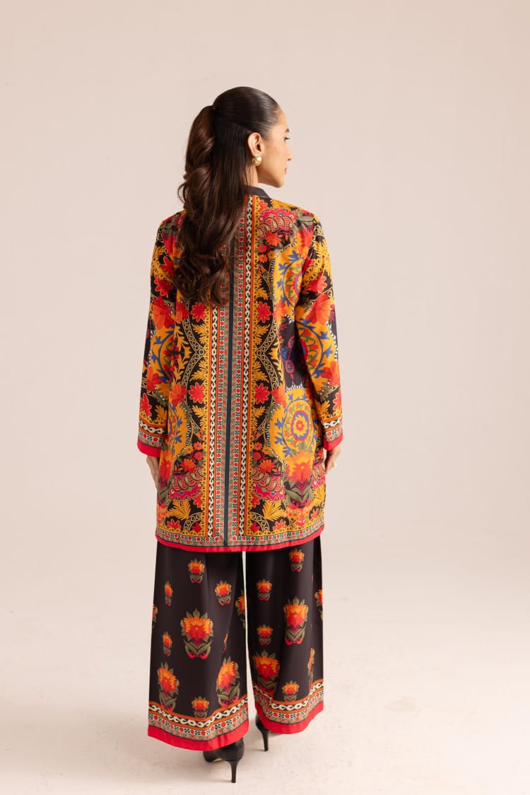 Ethnic (Digital 2 Pcs) Cord Set Poly Lawn Stuff 2399
