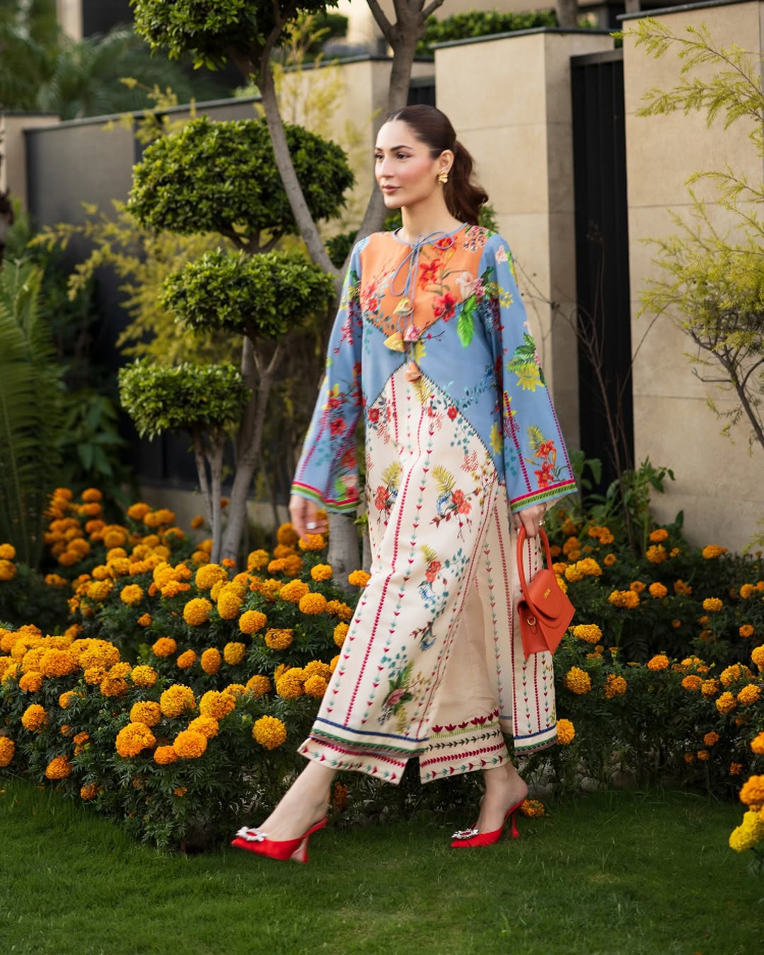 Hira Mani (Digital 2 Pcs) Cord Set Just 2399
