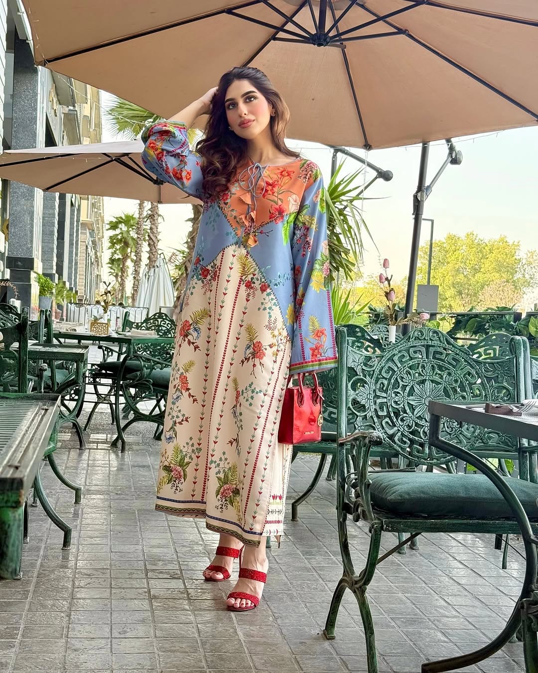 Hira Mani (Digital 2 Pcs) Cord Set Just 2399