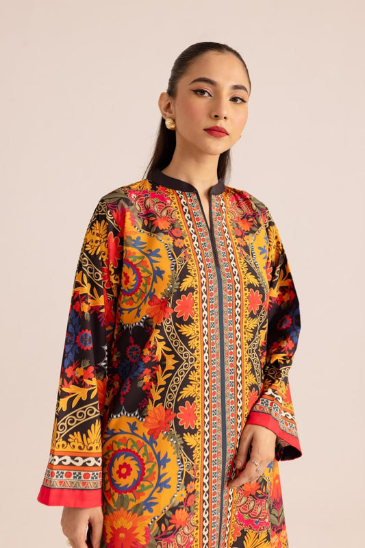 Ethnic (Digital 2 Pcs) Cord Set Poly Lawn Stuff 2399